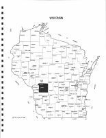 Wisconsin State Map, Monroe County 1994